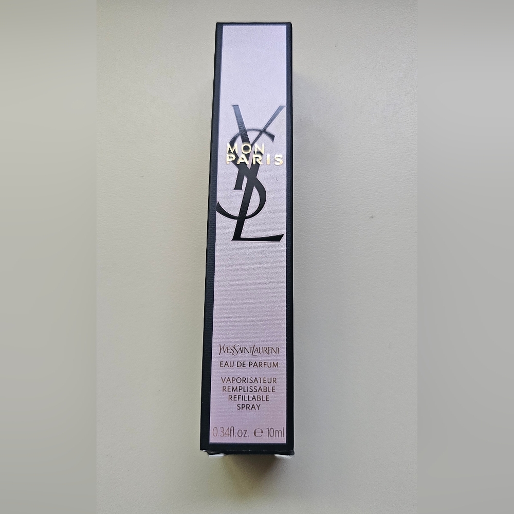 Yves Saint Laurent Mon Paris Eau de in Black and Silver